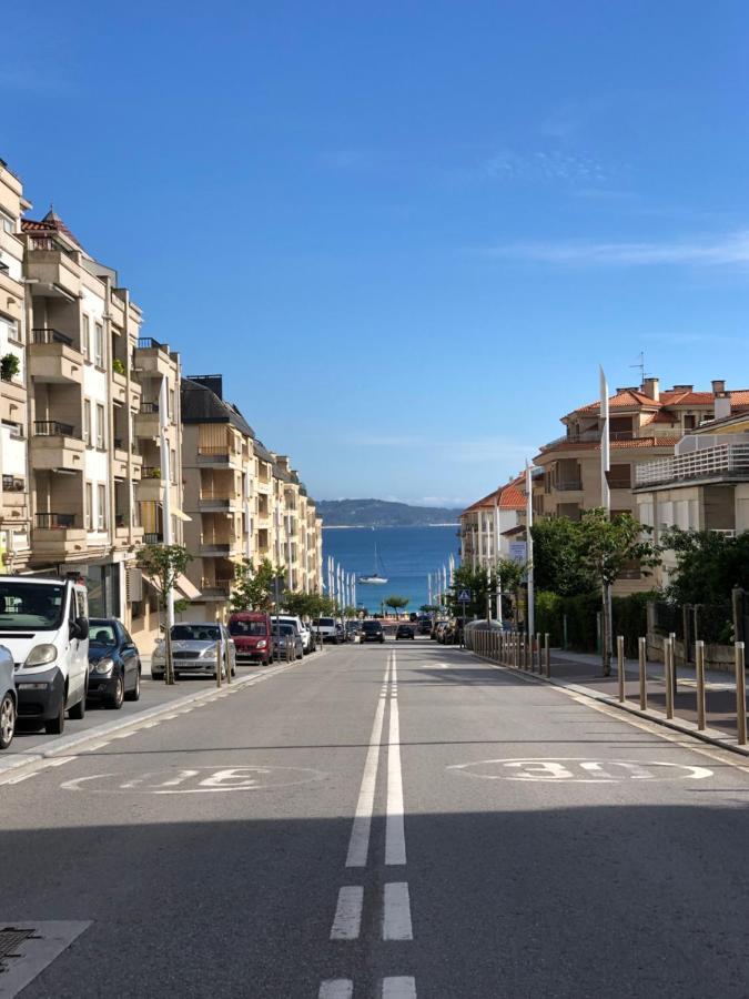 Apartamento Trébol junto a playa Silgar Sanxenxo Exterior foto