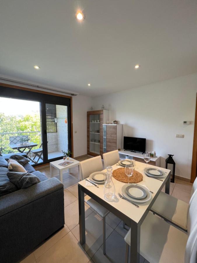 Apartamento Trébol junto a playa Silgar Sanxenxo Exterior foto