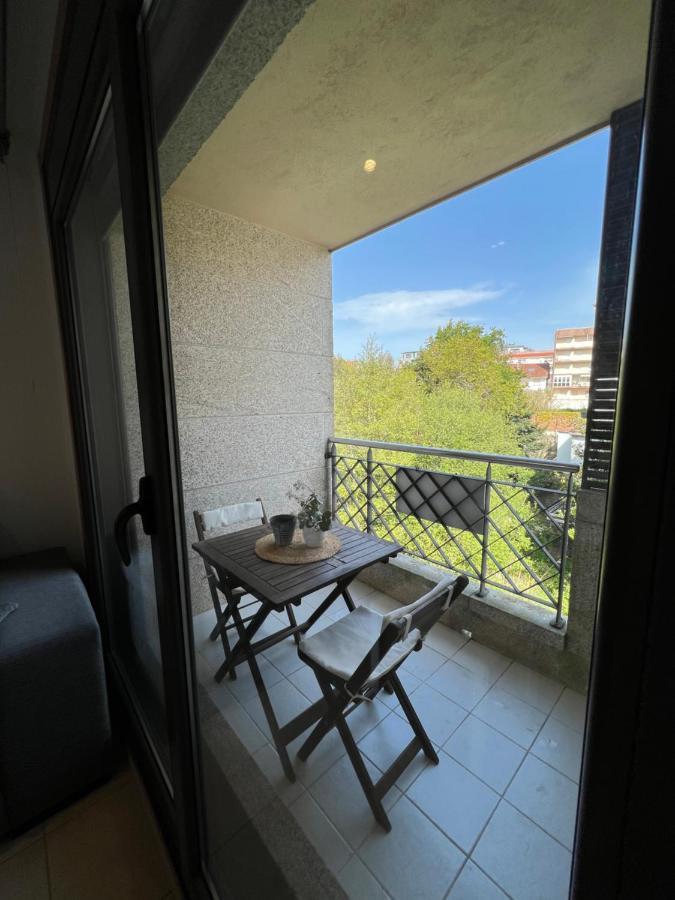 Apartamento Trébol junto a playa Silgar Sanxenxo Exterior foto